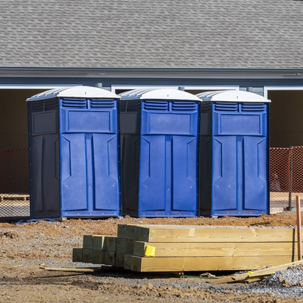 how do you dispose of waste after the portable toilets have been emptied in Dendron VA